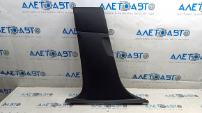 Lower left center pillar trim for Nissan Ariya 23-25, black with black insert