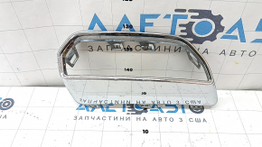 Rear bumper trim trim lower right Audi Q5 80A 21-24 chrome for wide exhaust, S-Line, scratches