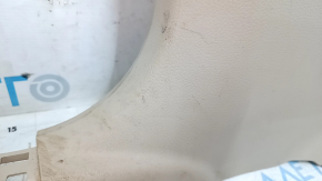 Lower left center pillar trim for Nissan Altima 13-16 beige, scratches