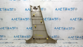 Nissan Altima 13-16 lower right center pillar trim, beige, scratches