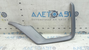 Left front bumper molding for Honda CRV 20-22, gray texture, sand