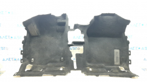 Honda CRV 17-22 black front floor covering, dry cleanable