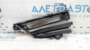 Honda CRV 2022 hybrid right front bumper grille under fog lights, texture, sand