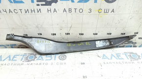 Left rear bumper cover for Honda CRV 20-22, gray structure, scratches