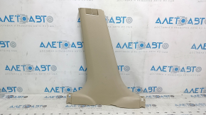 Lower left center pillar trim for Nissan Altima 13-16 beige, scratches