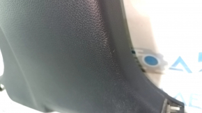 Lower right center pillar trim for Nissan Sentra 13-19, black, scratches