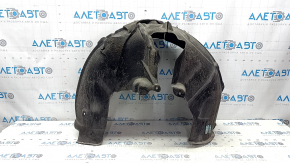 The rear right fender liner for an Audi Q5 80A 18-24 is torn from the mounting.