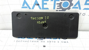 Hyundai Tucson 22-24 Front Bumper License Plate Holder