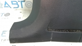 Lower left center pillar trim for VW Tiguan 2009-2018, black, type 2, scratches