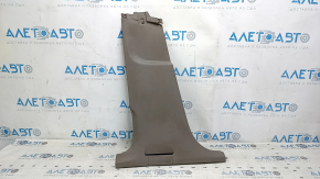 Lower left center pillar trim for VW Tiguan 2009-2011, brown, scratches