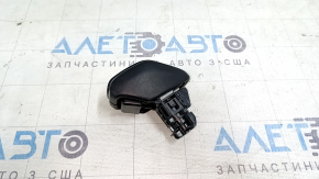 Toyota Venza 21-24 black leather gear knob, worn