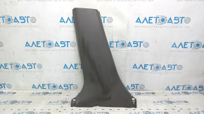 Lower left center pillar trim for Nissan Leaf 13-17, gray, scratches