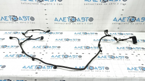 Hyundai Tucson 22-24 front bumper wiring for signals, ambient air temperature sensor, and Distronic