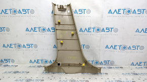 Center pillar trim lower right Nissan Altima 13-16 beige, folded