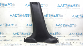 Lower left center pillar trim for Nissan Altima 13-18, black, scratches