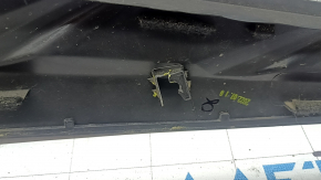 Right rear fender trim for Hyundai Tucson 22-25, matte chrome, scratches, broken fasteners