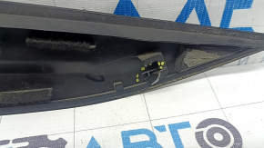 Right rear fender trim for Hyundai Tucson 22-25, matte chrome, scratches, broken fasteners
