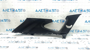 Left rear pillar trim for Hyundai Tucson 22-24, black, scratches, broken fasteners