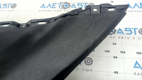 Left rear pillar trim for Hyundai Tucson 22-24, black, scratches, broken fasteners