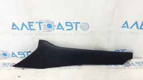 Upper left side center console trim for Nissan Rogue 21-24, plastic, black, scratches