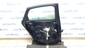 Rear left door assembly for Audi A6 C8 19-21 black LY9T, chipped