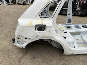 Quarter wing rear right Audi Q5 80A 18-24 on the body, white, dented