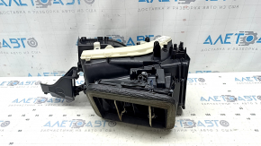 The bare heater housing and ventilation of the Audi Q5 80A 18-24