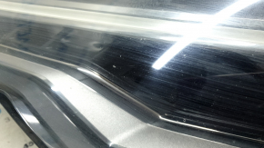 Left front headlight assembly for Audi A6 C8 19-24 LED, Matrix beam with seal, sand, chipped