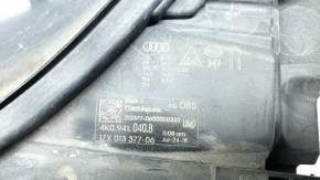 Right front headlight assembly for the Audi A6 C8 19-24 LED, Matrix beam with seal, cobwebs, sand, scratches