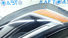 Right front headlight assembly for the Audi A6 C8 19-24 LED, Matrix beam with seal, cobwebs, sand, scratches