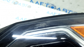 Right front headlight assembly for the Audi A6 C8 19-24 LED, Matrix beam with seal, cobwebs, sand, scratches
