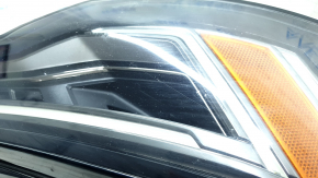 Right front headlight assembly for the Audi A6 C8 19-24 LED, Matrix beam with seal, cobwebs, sand, scratches