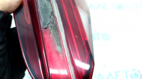 Right inner trunk lid light for Audi A6 C8 19-24 without animation, sand