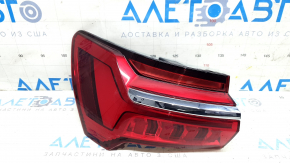 Audi A6 C8 19-24 19-24 outer left fender light without animation with chrome molding, worn
