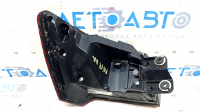 Audi A6 C8 19-24 right outer fender light without animation with chrome molding, worn