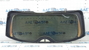 Rear window of the Hyundai Tucson 22-24 trunk door with emblem, tinted