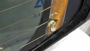 Rear window of the Hyundai Tucson 22-24 trunk door with emblem, tinted