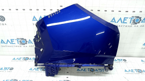 Rear bumper bare left side Hyundai Tucson 22-24 blue