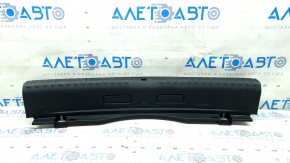 Audi A6 C8 19-24 trunk opening trim, black, scratches, broken fasteners
