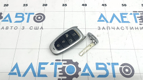 Smart Hyundai Tucson 23-24 key, 5 buttons, chrome chipped, scratches