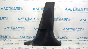 Nissan Versa 12-19 USA lower right center pillar trim, black, scratches