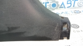 Nissan Versa 12-19 USA lower right center pillar trim, black, scratches