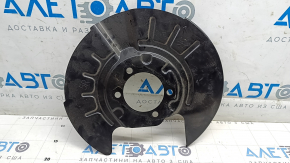 The rear right brake disc cover of a Nissan Ariya 23-25 is bent.