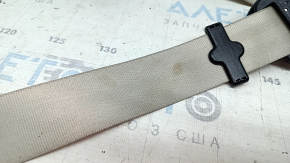 Audi A6 C8 19-19 passenger seat belt with squib, beige, for cleaning