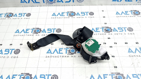 Rear left seat belt for Hyundai Tucson 22-24 black