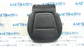 Hyundai Tucson 22-24 passenger seat cushion upholstery, black leather, perforated, heated, cleanable