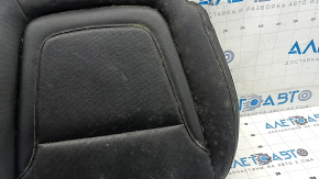 Hyundai Tucson 22-24 passenger seat cushion upholstery, black leather, perforated, heated, cleanable