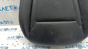Hyundai Tucson 22-24 passenger seat cushion upholstery, black leather, perforated, heated, cleanable