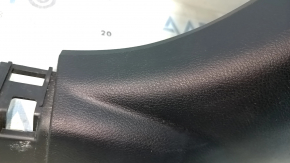 Nissan Altima 13-18 black center pillar trim, lower right, scratches