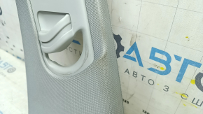 Upper center pillar trim, left, Audi A6 C8 19-23, gray, for cleaning